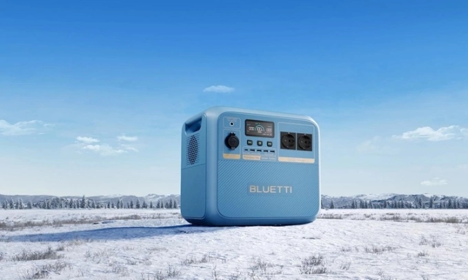 Hệ thống Pioneer Na có thể hoạt động trong điều kiện nhiệt độ -15 độ C. Ảnh: Bluetti