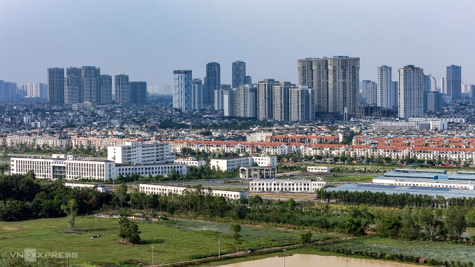 Bất động sản trung tâm Hà Nội. Ảnh: Giang Huy