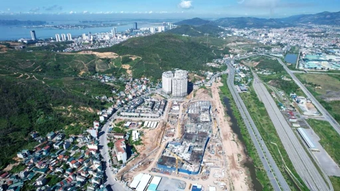 Khu vực triển khai dự án Trung tâm thương mại Aeon Mall Hạ Long. Ảnh: Cổng thông tin điện tử tỉnh Quảng Ninh