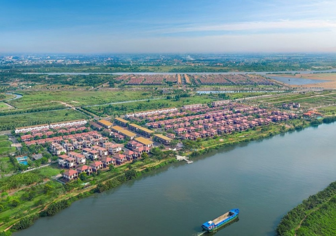 Khu đô thị Waterpoint của Nam Long tại Long An (cũ). Ảnh: Nam Long