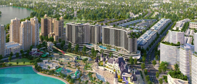 Diamond Sky thừa hưởng lợi thế từ quần thể tiện ích tại Van Phuc City. Ảnh: VPG