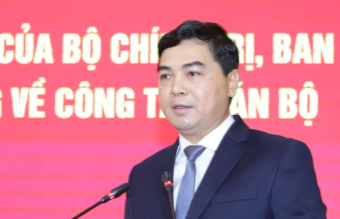 Tân Chủ tịch UBND tỉnh Thanh Hoá Nguyễn Hoài Anh. Ảnh: Lam Sơn