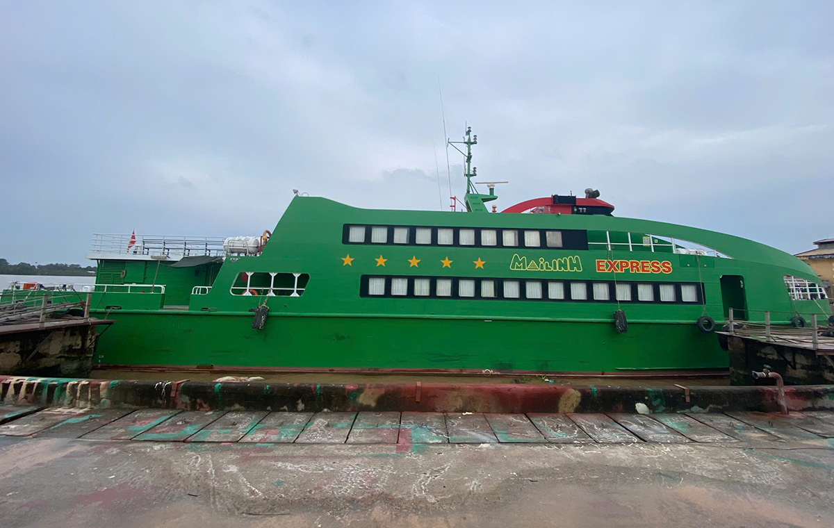 Cưỡng chế tàu cao tốc Cần Thơ - Côn Đảo để xử lý nợ vào tuần sau