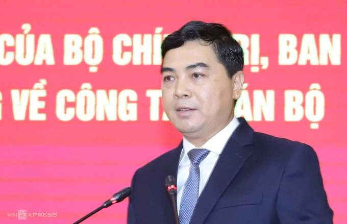 Tân Chủ tịch UBND tỉnh Thanh Hoá Nguyễn Hoài Anh. Ảnh: Lam Sơn