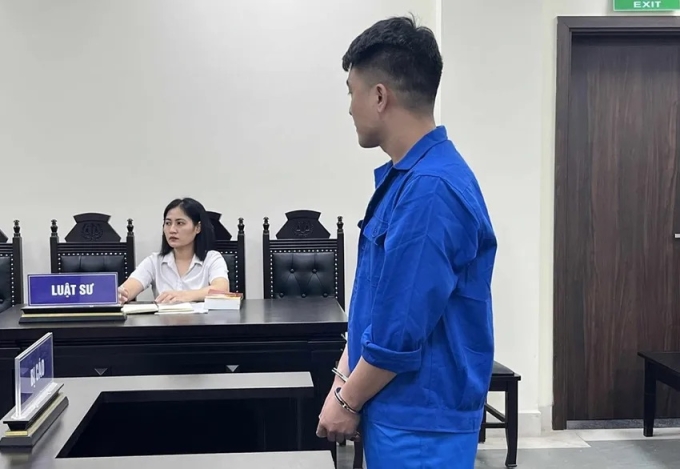 Bị cáo Lê Trường Thọ tại tòa. Ảnh: Danh Lam