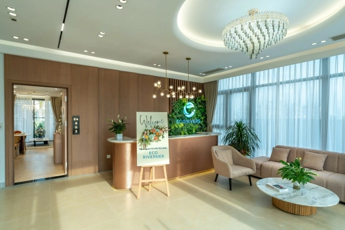 Nhà sáng lập Ecopark chuẩn bị ra mắt căn hộ mẫu Eco Riverside tại khu đô thị Ecorivers. Ảnh: Ecopark