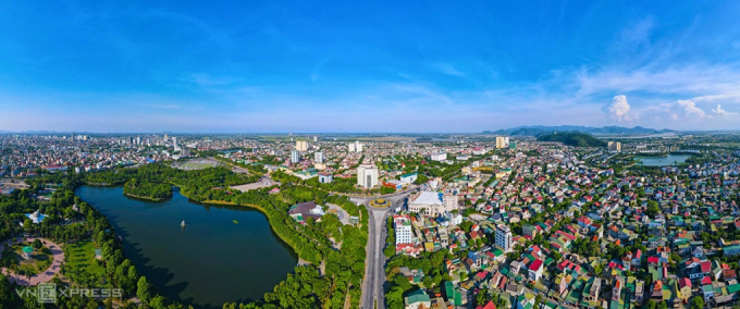Vùng trung tâm Nghệ An, tháng 4/2025. Ảnh: Đức Hùng