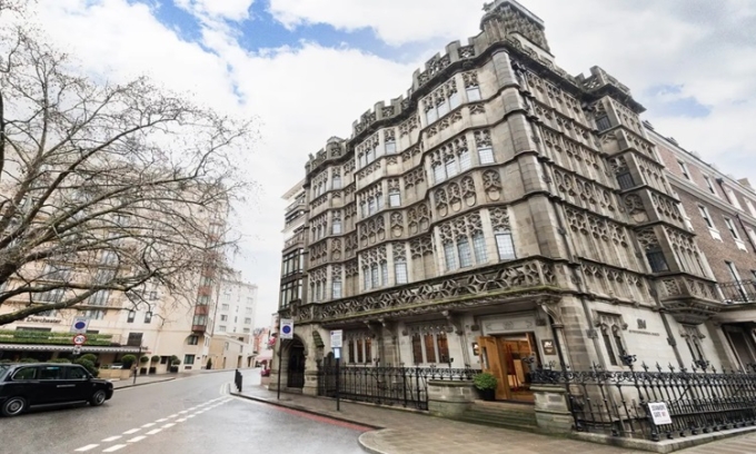 Tòa nhà của IBV London. Ảnh: International Bank Vaults