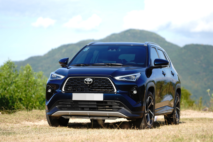 Mẫu Toyota Yaris Cross lăn bánh tại Khánh Hòa. Ảnh: Phạm Trung