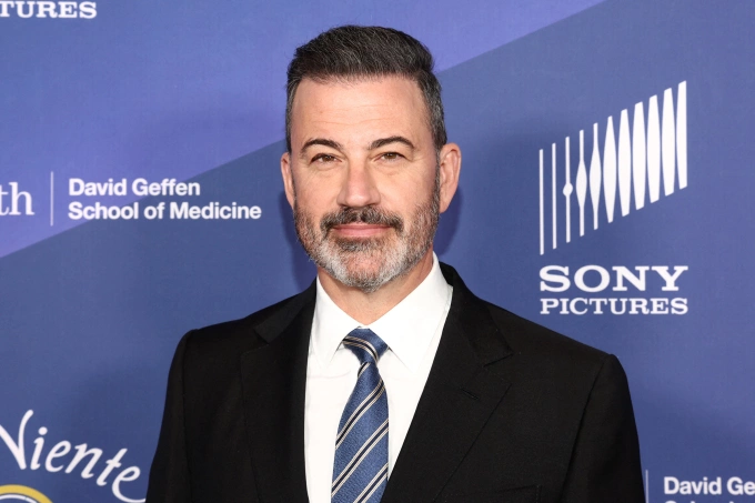 Jimmy Kimmel tại Beverly Hills, California ngày 2/5. Ảnh: AFP