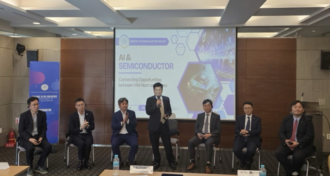Cục Công nghiệp công nghệ thông tin phát biểu tại hội nghị. Ảnh: Cục CNCNTT
