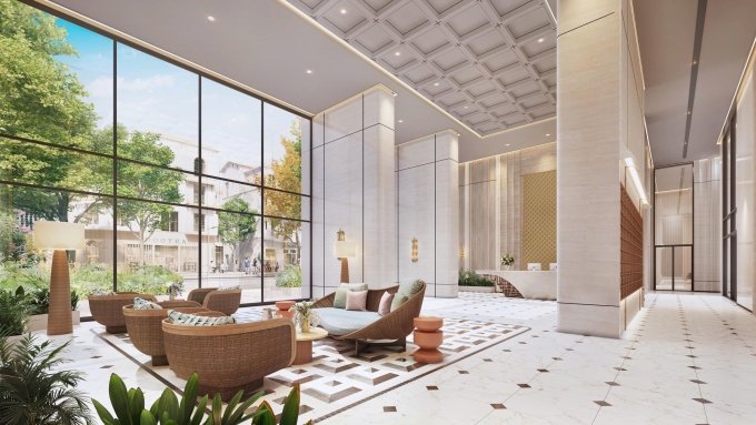Hai tòa được vận hành bởi thương hiệu quốc tế. Ảnh: Sun Property