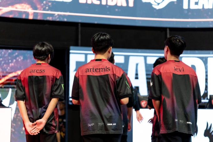 Các tuyển thủ GAM Esports tại LCP 2025. Ảnh: LCP