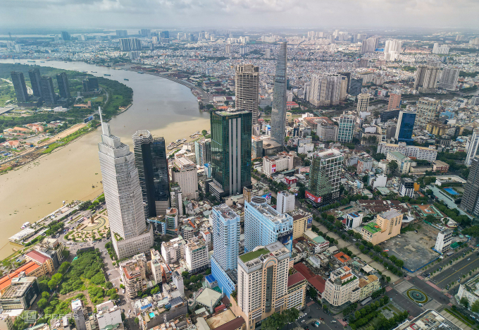 Bất động sản trung tâm TP HCM. Ảnh: Quỳnh Trần