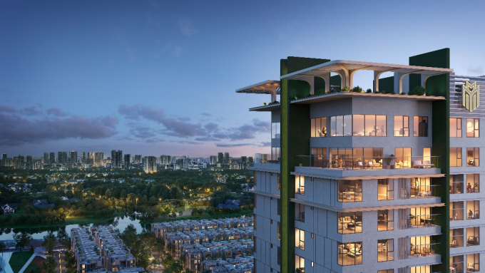 Lumière Midtown mang đến bộ sưu tập penthouse và duplex giới hạn. Ảnh: Masterise Homes