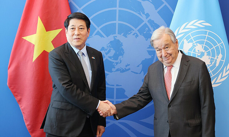 Tổng thư ký Antonio Guterres: Việt Nam là đối tác tuyệt vời của LHQ