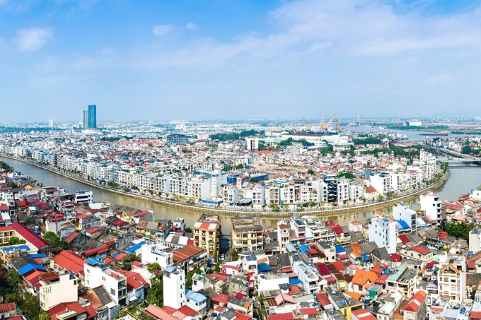 Loạt công trình, dự án tại Hải Phòng. Ảnh: Lê Tân