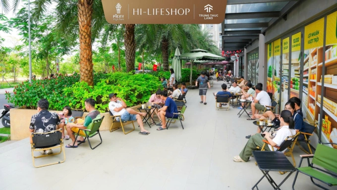 Shophouse khối đế với lợi thế khai thác thương mại. Ảnh: CĐT