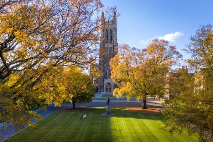 [Khuôn viên Đại học Duke, Mỹ. Ảnh: Duke Kunshan University Fanpage