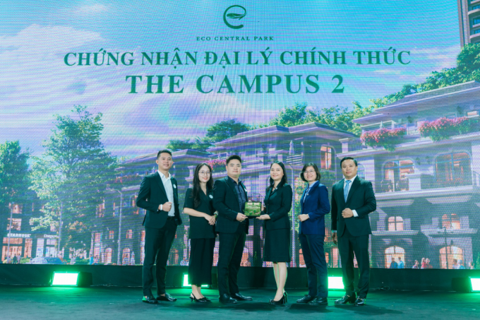 MDLand hợp tác nhà sáng lập Ecopark phân phối The Campus 2. Ảnh: Ecopark