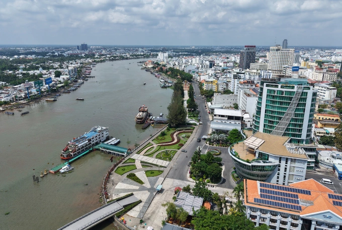 Một góc thị trường nhà ở tại TP Cần Thơ. Ảnh: Huy Phong