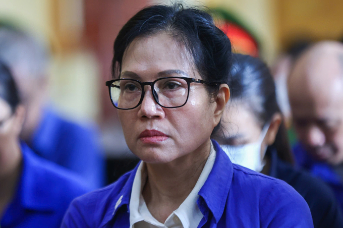 Bà Lê Thúy Hằng tại tòa. Ảnh: Quỳnh Trần