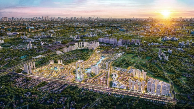 Phối cảnh khu đô thị Vista Nam An Khánh. Ảnh: SJ Group