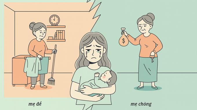 Mẹ chồng từ chối chăm cháu, đòi lại tiền cưới khi chúng tôi khó khăn