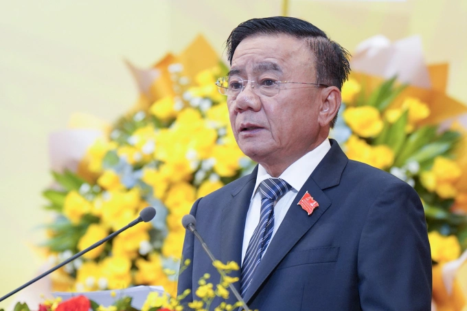Thường trực Ban Bí thư Trần Cẩm Tú. Ảnh: Nguyễn Đông