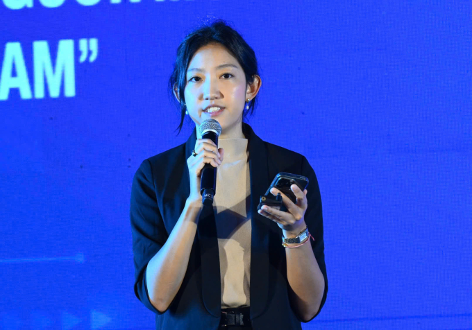 Bà Lisa Koh, Quản lý Chương trình Chính sách khu vực châu Á - Thái Bình Dương của Meta. Ảnh: Giang Huy