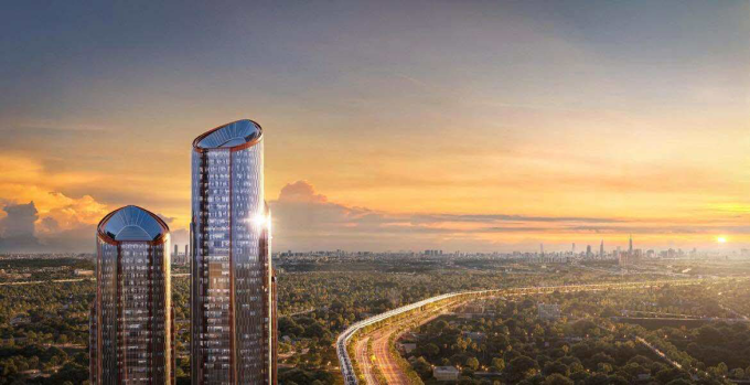 Phối cảnh dự án Khu đô thị Một Thế Giới tại Thuận Giao, TP HCM. Ảnh: Kim Oanh Group
