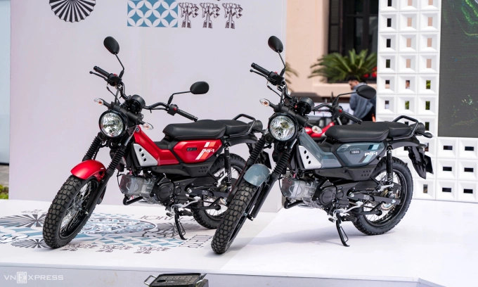 Yamaha PG-1 bản nâng cấp đời 2025 tại sự kiện ra mắt ở Hà Nội hôm 14/9. Ảnh: Minh Quân