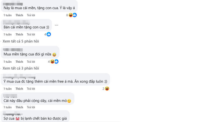 Một số bình luận hài hước.