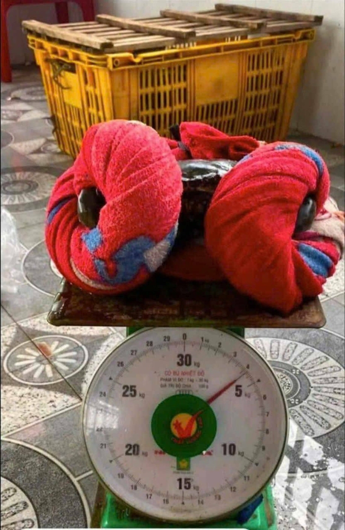 Khách hàng tá hỏa vì cua biển nặng hơn 4 kg