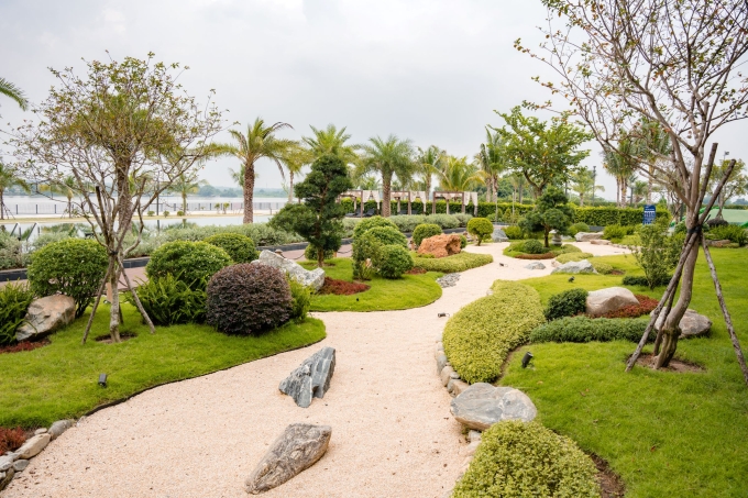 Chủ đầu tư phát triển nhiều mảng xanh tại dự án. Ảnh: Nam Long