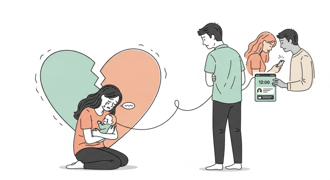 Phát hiện chồng nhắn tin mùi mẫn với tình cũ khi tôi chuẩn bị sinh