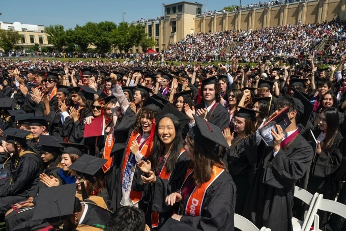 Lễ tốt nghiệp tại Đại học Carnegie Mellon, năm 2025. Ảnh: Carnegie Mellon University Fanpage