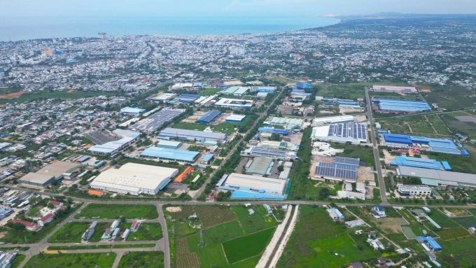 Khu công nghiệp Phan Thiết, tỉnh Lâm Đồng. Ảnh: Việt Quốc