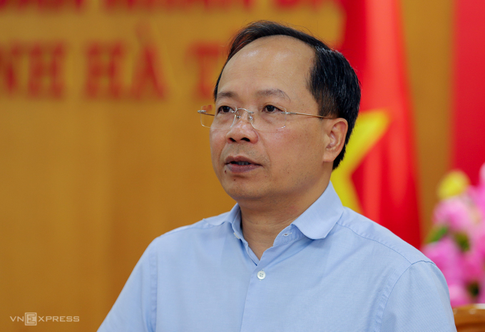 Ông Nguyễn Duy Lâm, Bí thư Tỉnh ủy Hà Tĩnh. Ảnh: Đức Hùng
