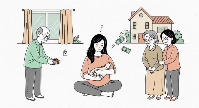Ông bà nội không quan tâm tôi lúc ở cữ, giờ lại muốn bế cháu hơn một tháng đi ăn giỗ