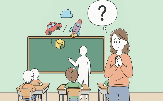 Lo lắng vì con 4 tuổi không chú ý nghe cô giảng, hay làm việc riêng