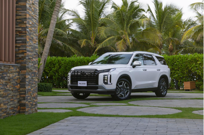 Hyundai Palisade nhận ưu đãi cao nhất 200 triệu đồng trong tháng 10. Ảnh: HTV