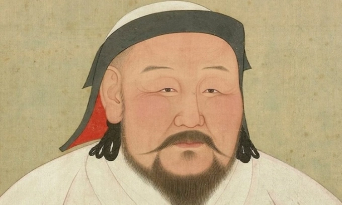 Chân dung Thành Cát Tư Hãn. Ảnh: Wikipedia