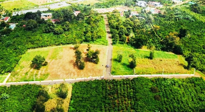 Một dự án biệt thự tại Bảo Lộc của Sam Group.