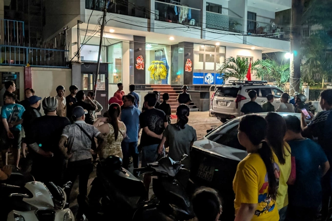 Hiện trường vụ án. Ảnh: Trường Hà
