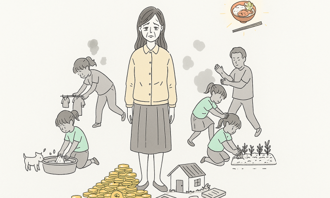 Cho chị gái vàng và xe, khi tôi bệnh, vay 100 nghìn chị không cho