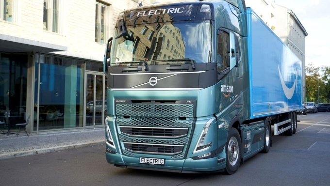 Xe tải điện của thương hiệu Volvo. Ảnh: Volvo