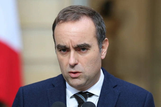 Thủ tướng Pháp Sebastien Lecornu phát biểu tại Paris ngày 3/10. Ảnh: AFP