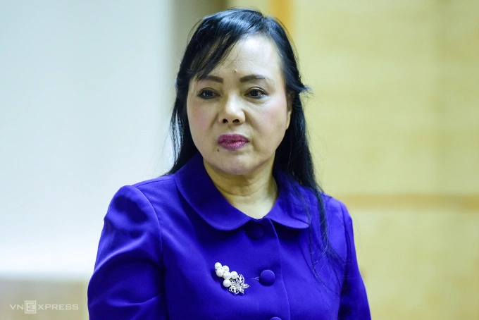 Cựu bộ trưởng Bộ Y tế Nguyễn Thị Kim Tiến hồi tháng 10/2019. Ảnh: Giang Huy