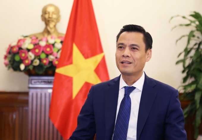 Thứ trưởng Ngoại giao Đặng Hoàng Giang. Ảnh: Báo Thế giới và Việt Nam